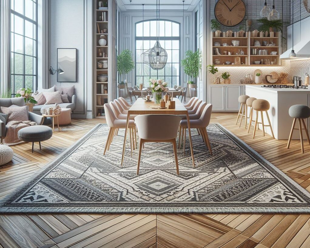 carpet flooring in kitchen of a house in San Diego
