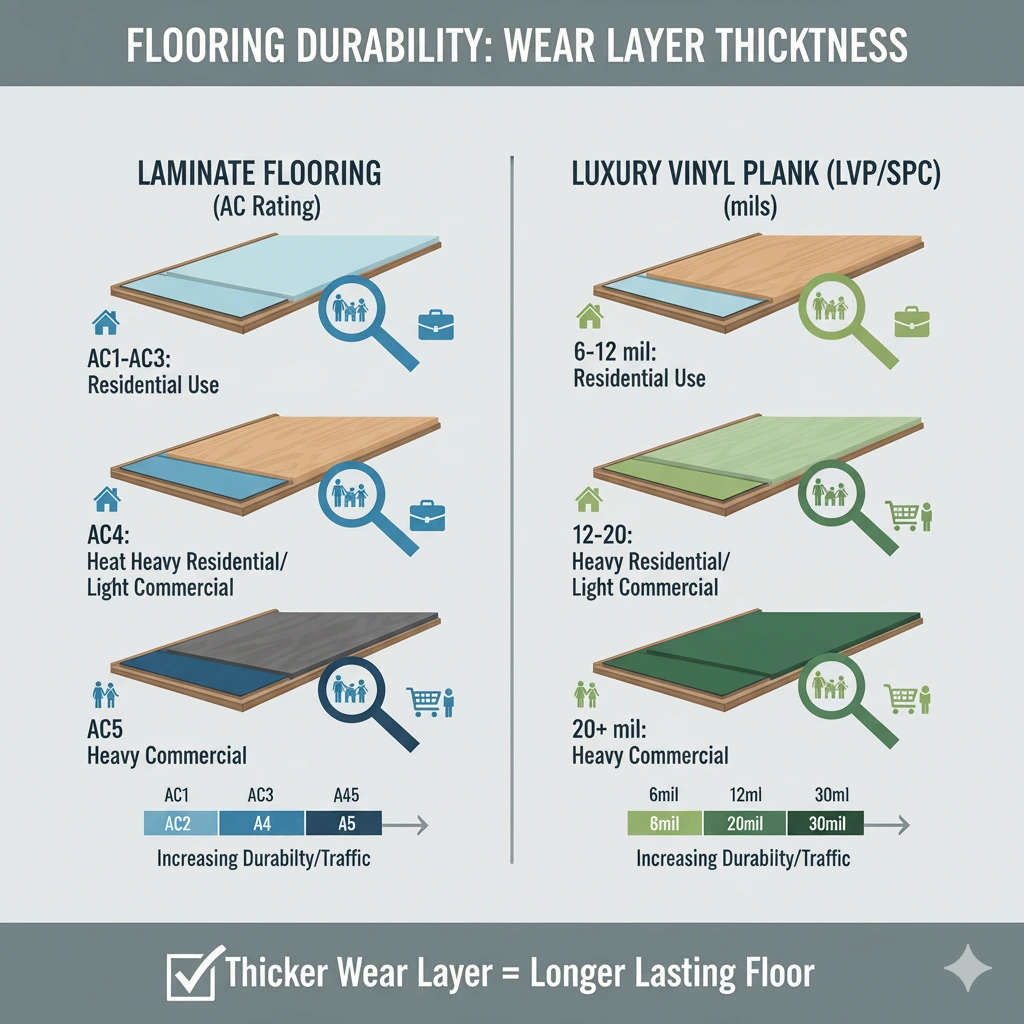 Ac Ratings for laminate flooring