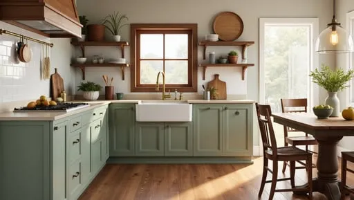 A_warm_rustic_farmhouse_kitchen_with_distressed_wide-plank_laminate